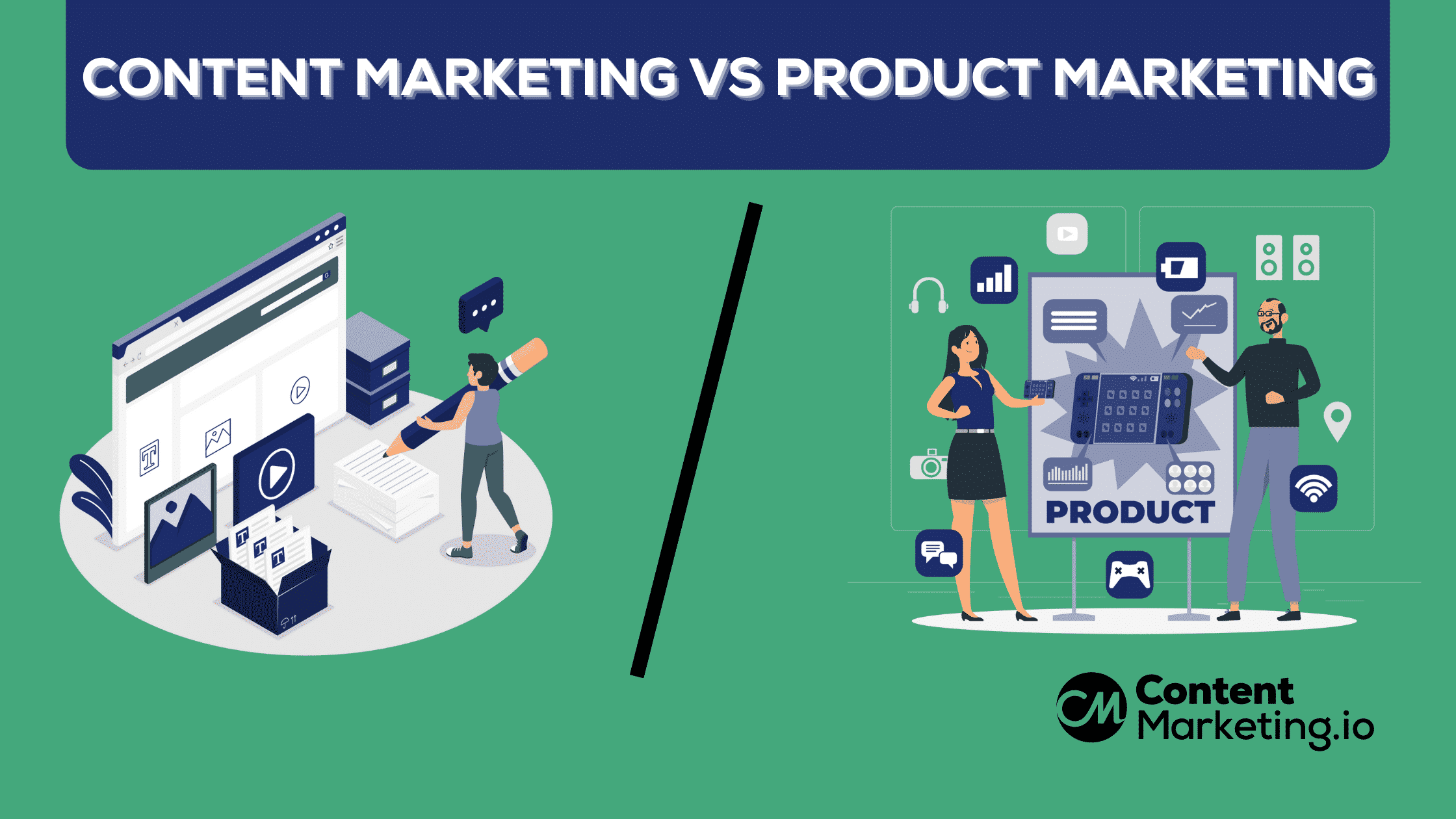 Content Marketing Vs product marketing