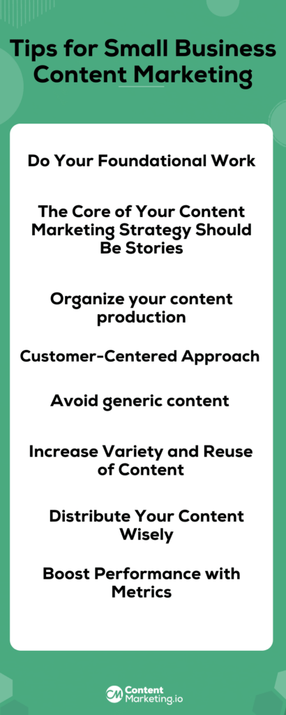 Tips for Content Marketing for Small Business
